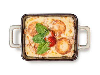 Сирники з заварним кремом