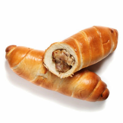 Шашлик в тісті зі свининою