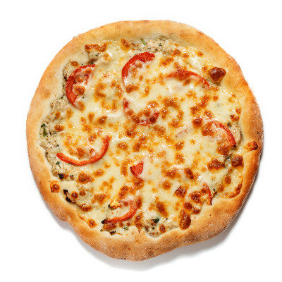 Піца з куркою/Pizza with chicken and tomatoes