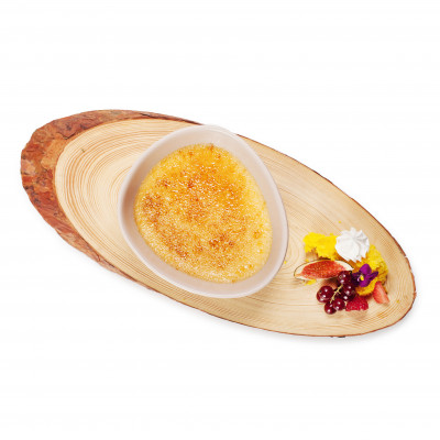 Крем-брюле з бобами тонка/Creme brulee with tonka beans